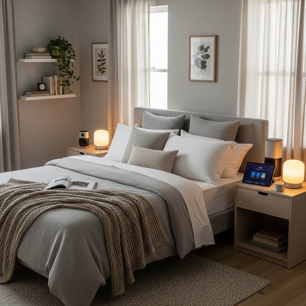 12 Smart Bedroom Ideas: Integrating Tech Into Sleep Spaces