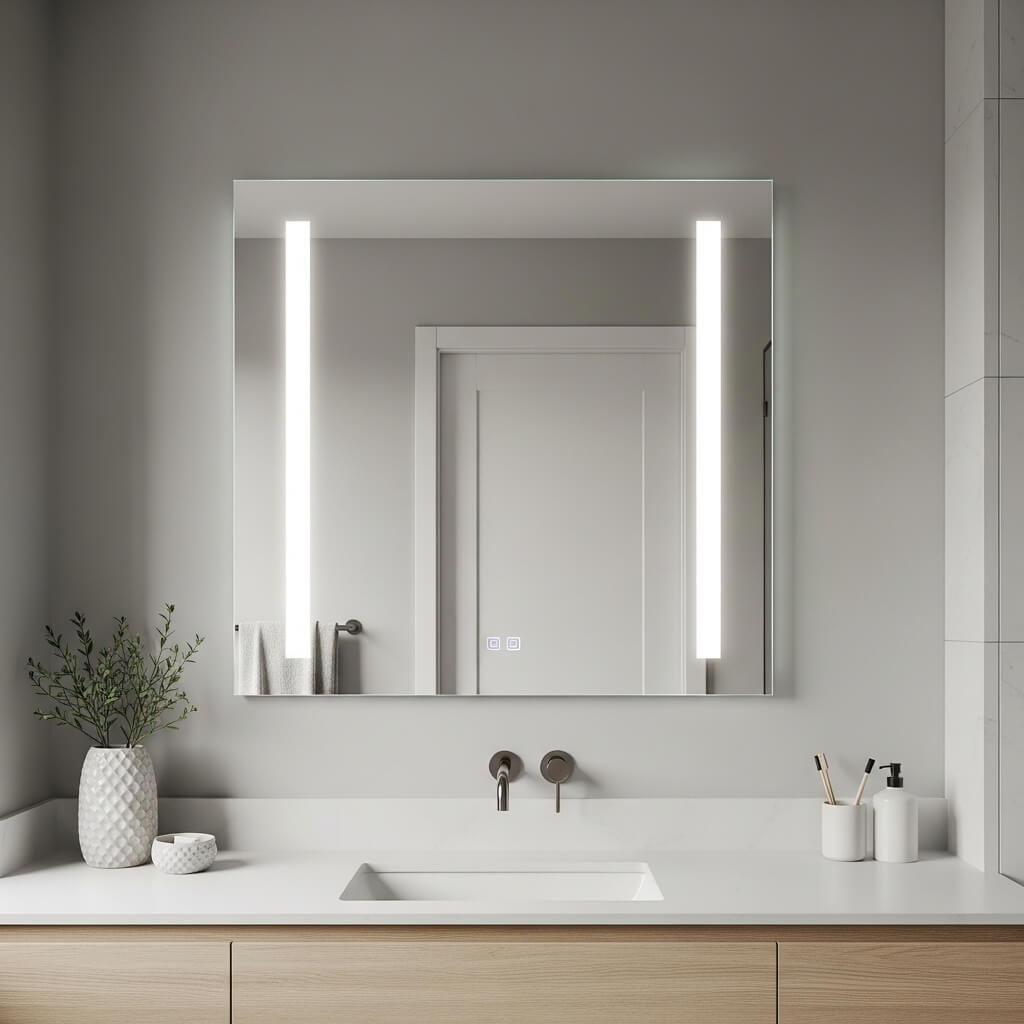 18 Bathroom Mirror Ideas With Lights for a Modern & Stylish Space