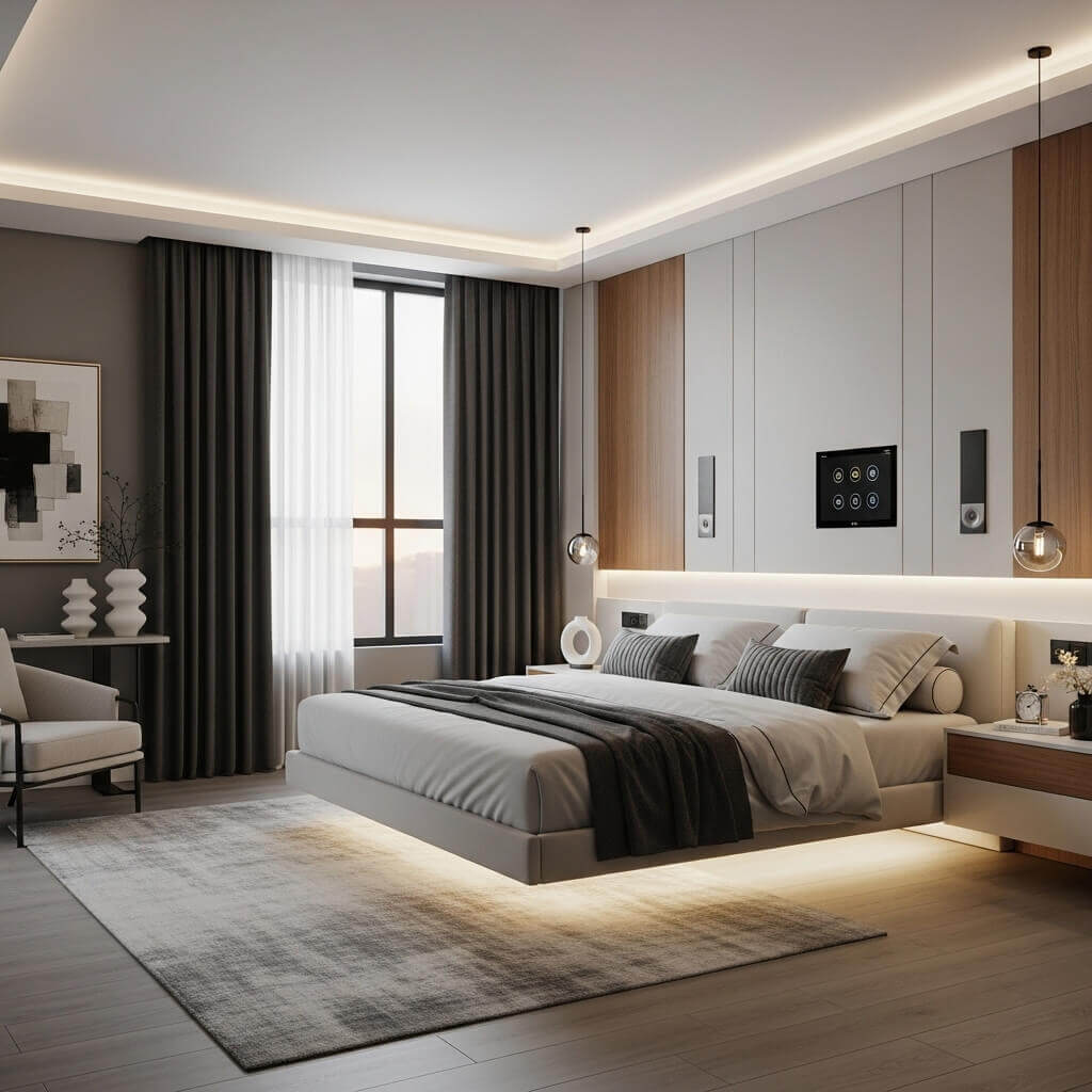 12 Smart Bedroom Ideas: Integrating Tech Into Sleep Spaces