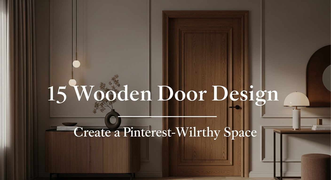 15 Wooden Door Design