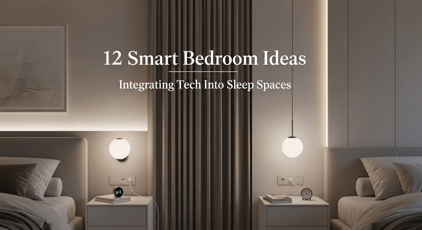 12 Smart Bedroom Ideas: Integrating Tech Into Sleep Spaces