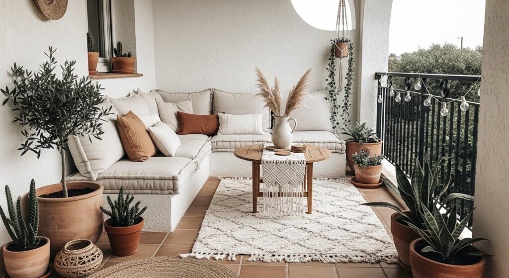 20 Cozy Mediterranean Boho Balcony Ideas for a Relaxed Outdoor Escape