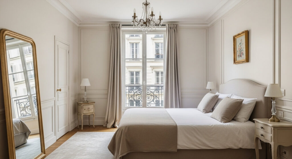 18 Parisian Interior Style Bedroom Ideas for Elegant and Chic Spaces