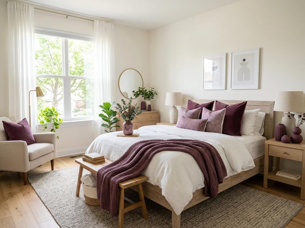 20 Plum Bedroom Decor Ideas to Create a Luxurious and Cozy Retreat