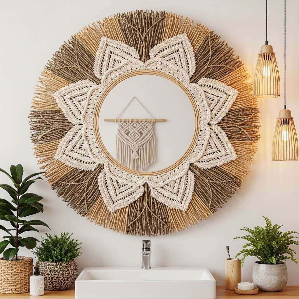20 Maximalist Boho Bathroom Decor Ideas for a Vibrant and Stylish Space
