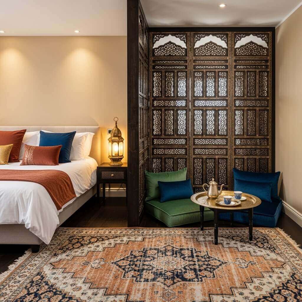 20 Moroccan Style Interior Design Bedroom Ideas for a Warm and Exotic Space