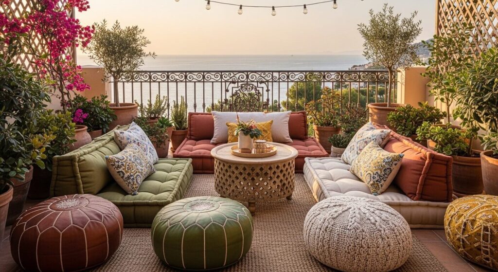 20 Cozy Mediterranean Boho Balcony Ideas for a Relaxed Outdoor Escape
