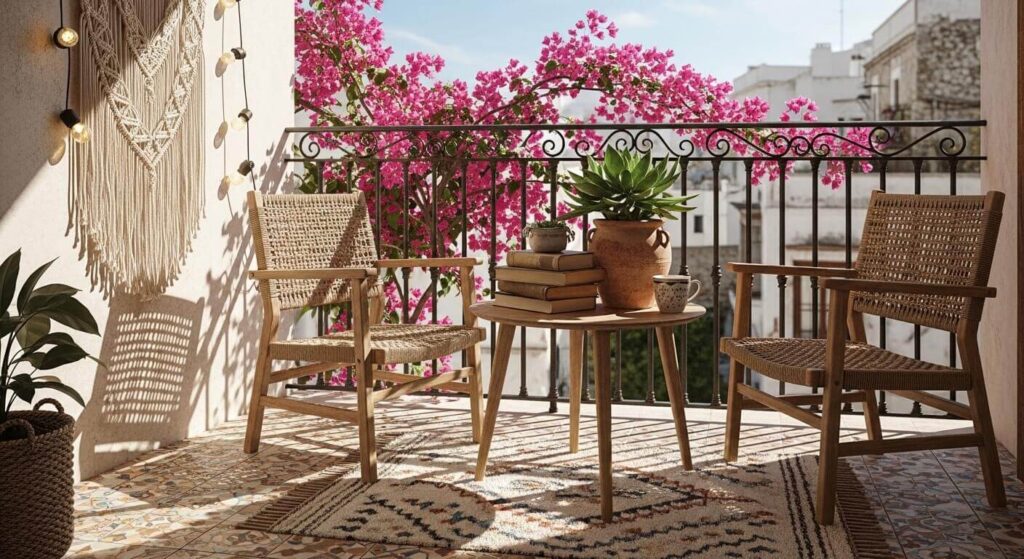 20 Cozy Mediterranean Boho Balcony Ideas for a Relaxed Outdoor Escape