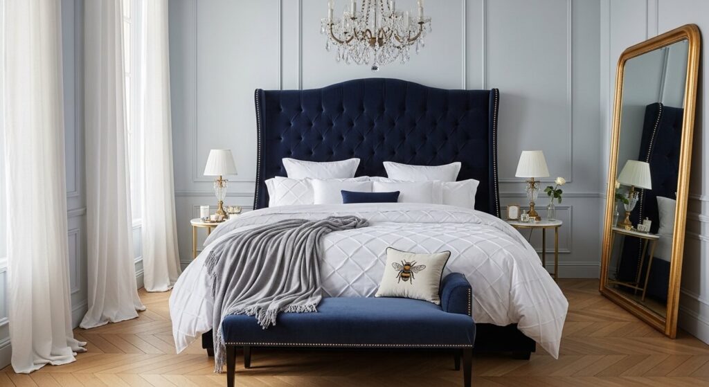 18 Parisian Interior Style Bedroom Ideas for Elegant and Chic Spaces