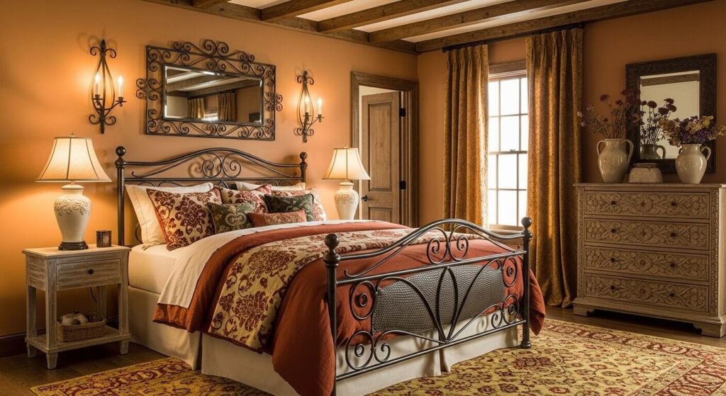 20 Tuscan Bedroom Decorating Ideas for a Warm and Timeless Retreat