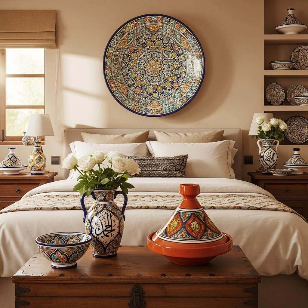 20 Moroccan Style Interior Design Bedroom Ideas for a Warm and Exotic Space