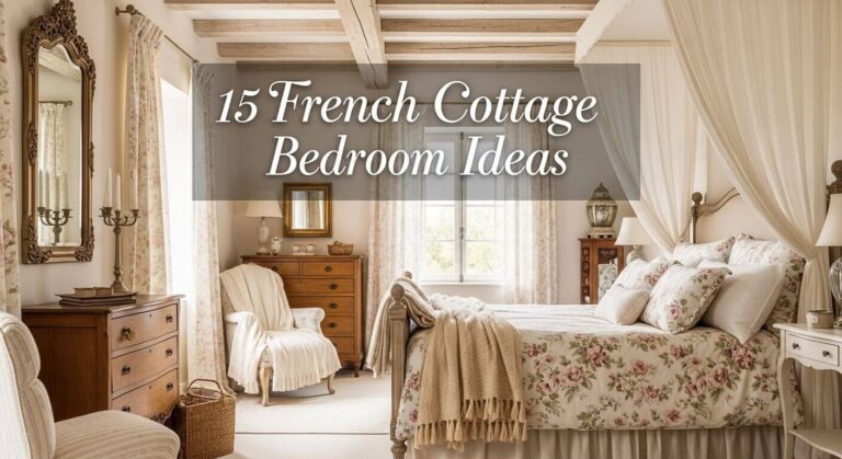 15 French Cottage Bedroom Ideas for a Cozy and Romantic Retreat