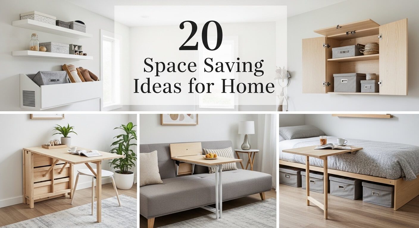 20 Space-Saving Ideas for Home: Maximize Your Living Area with Style
