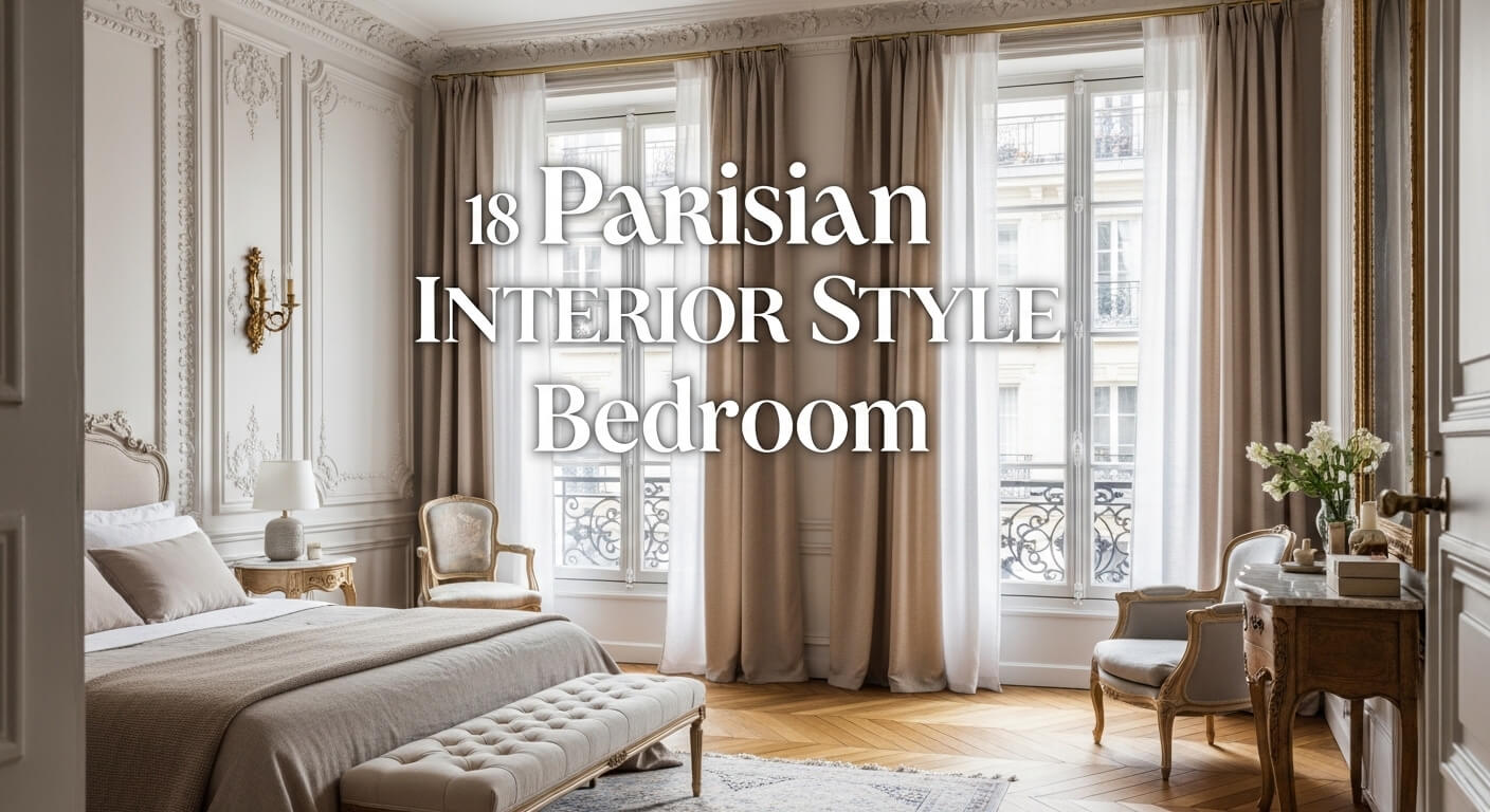 18 Parisian Interior Style Bedroom Ideas for Elegant and Chic Spaces