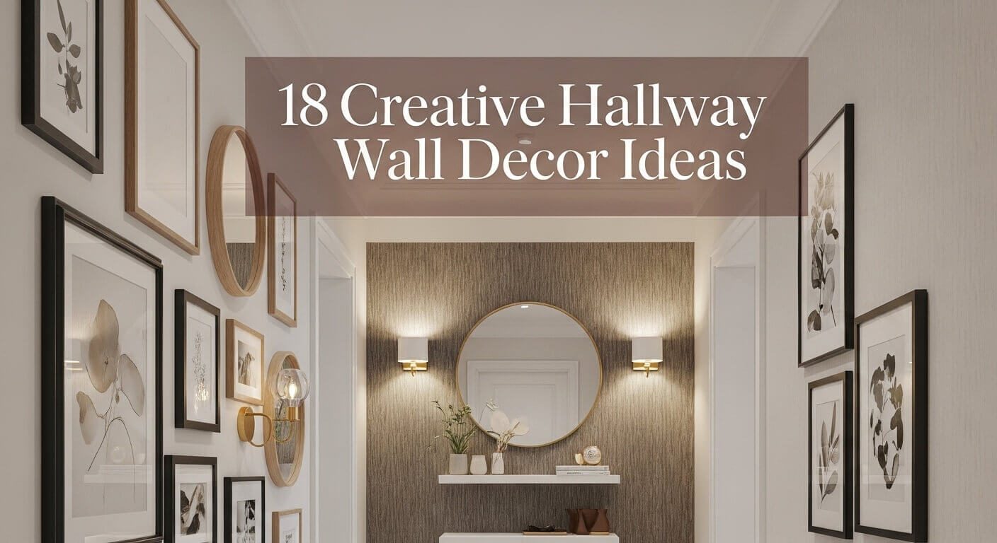 18 Creative Hallway Wall Decor Ideas for a Stylish and Inviting Home