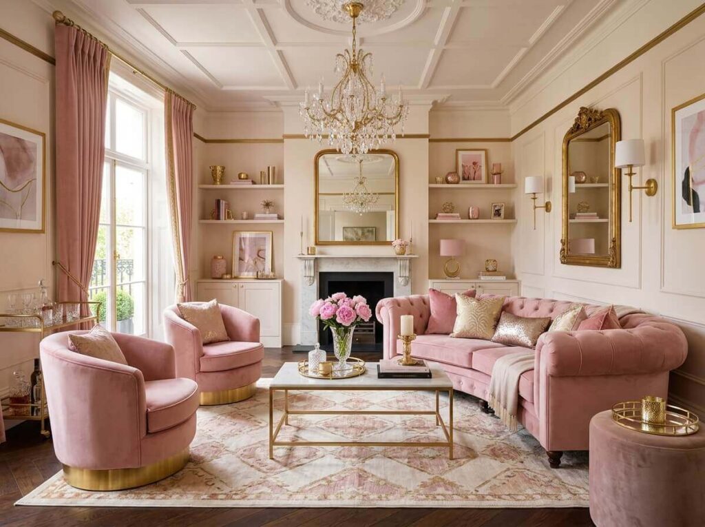 20 Pink Living Room Ideas to Transform Your Space into a Stylish Haven